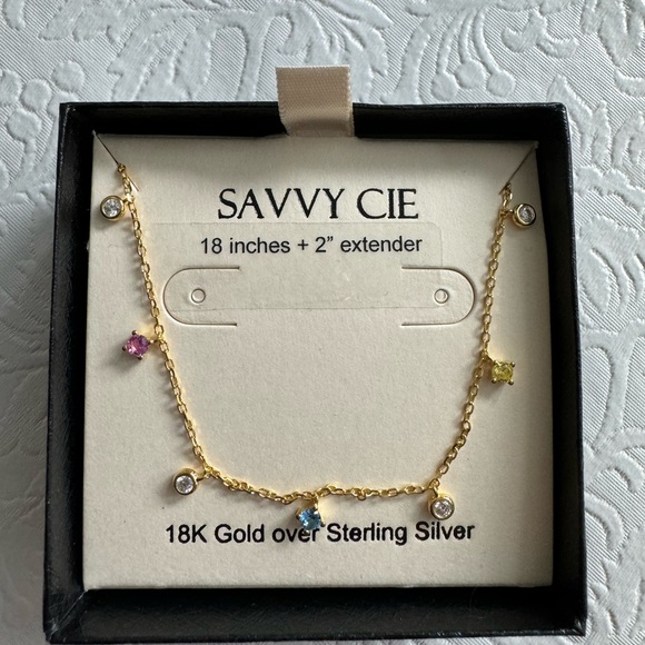 Savvy Cie Charm Necklace - Picture 3 of 4
